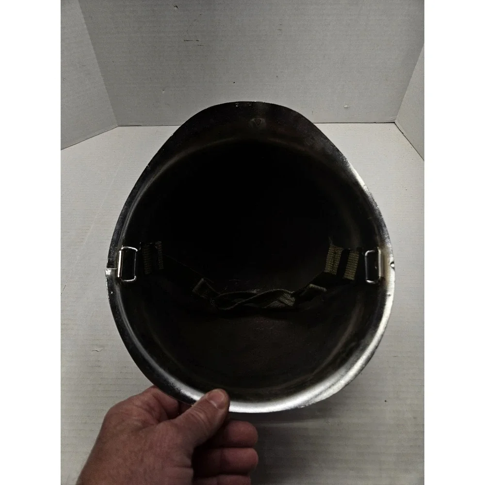 WW2 US Army Military Chrome Parade M1 Helmet Shell Animal House